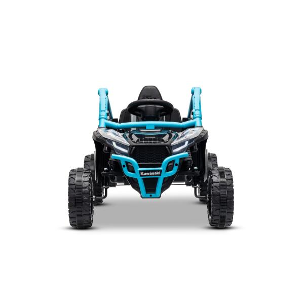 Elektrické autíčko Kawasaki TERYX KRX 1000 12V, modré, jednomístné, odpružená zadní náprava