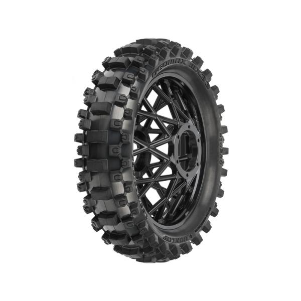 Pro-Line koleso s pneumatík Dunlop Geomax MX33 V2 Bead CR4 zadný, disk čierny: PM-MX