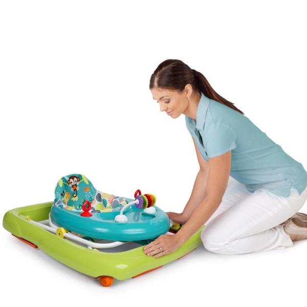 BRIGHT STARTS Chodítko Giggling Safari 6 m+, do 11 kg (obrázek 3)