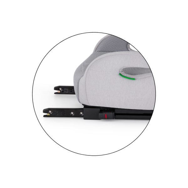 PETITE&MARS Podsedák Optimus Pro i-Size Air Gentle Grey 125 - 150 cm (22-36 kg) (obrázek 11)