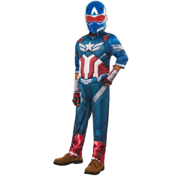 AVENGERS Kapitán Amerika dětský kostým velikost S(122-128cm) (obrázek 5)