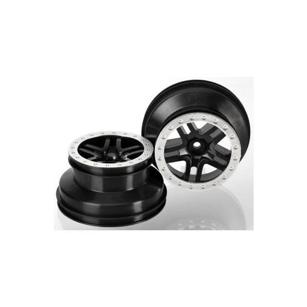 Traxxas disk 2.2/3.0" SCT Split-Spoke černý-saténový (2)