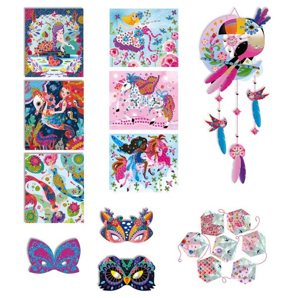 Janod Atelier Kreativní sada XXL s mnoha aktivitami Sada Maxi