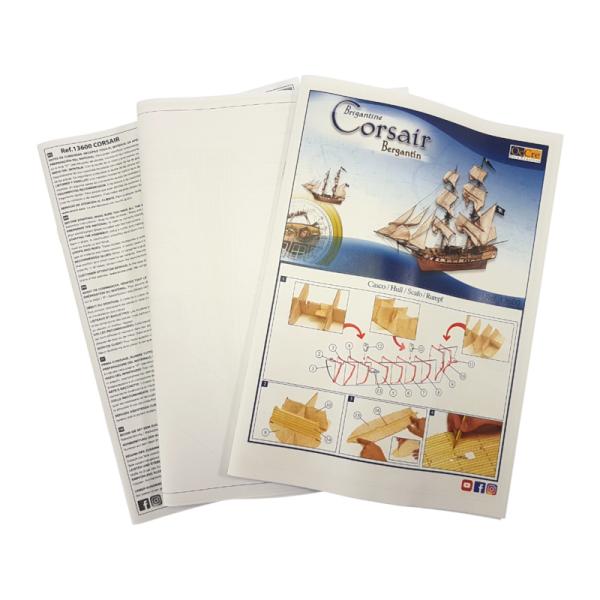 OCCRE Corsair 1:80 kit (obrázek 3)