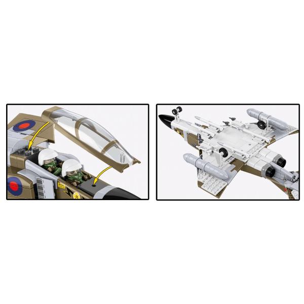 Cobi 5908 Ozbrojené síly F-4F Phantom II, 1:48, 728 k