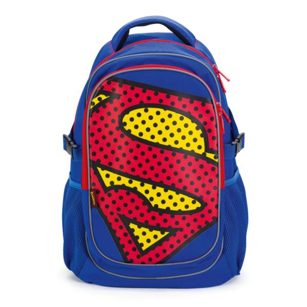 BAAGL Školní batoh s pláštěnkou Superman – POP (obrázek 8)