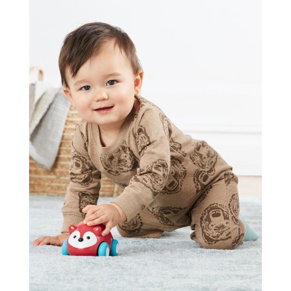 SKIP HOP Hračka autíčko liška Explore&More 6m+