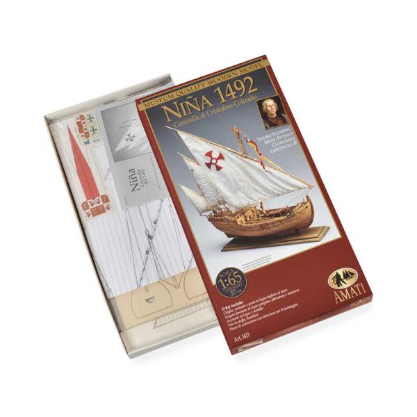 AMATI Nina karavela 1492 1:65 kit (obrázek 4)