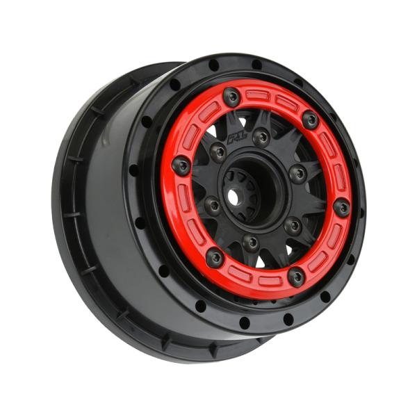 Pro-Line disk 2.2/3.0" Raid bead lock H12/H14 SC červeno-černý (2) (obrázek 3)