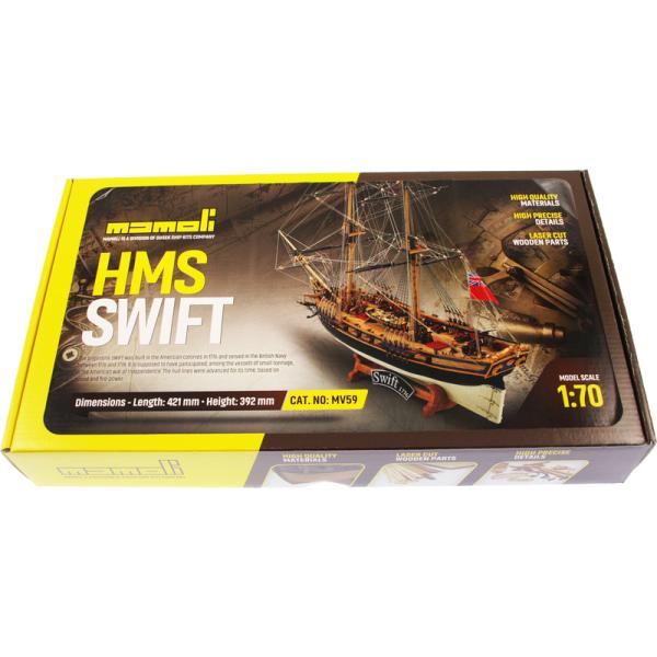 MAMOLI Swift 1776 1:70 kit (obrázok 7)