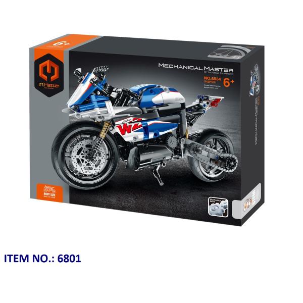 iM.Master Stavebnica motorka modrá