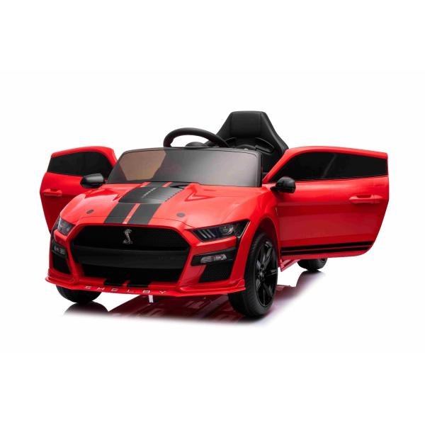Elektrické auto Ford Shelby Mustang GT 500 Cobra, červené, diaľkové ovládanie 2,4 GHz (obrázek 8)