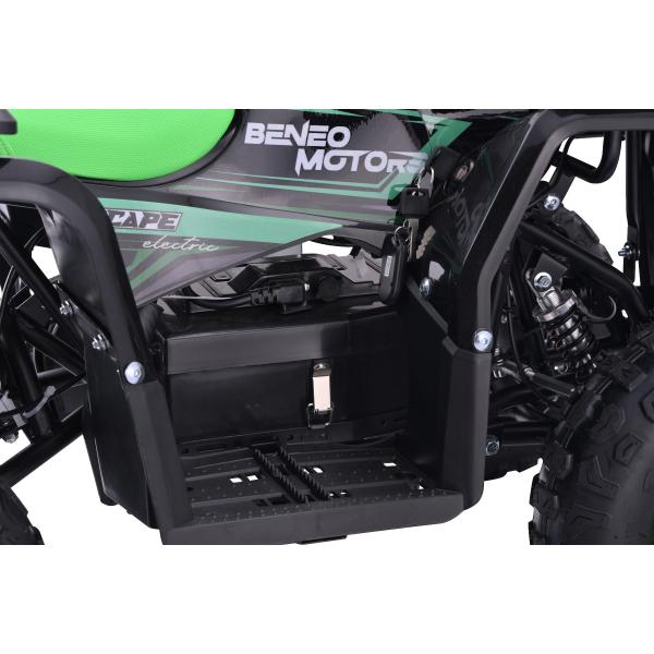Elektrická čtyřkolka pro děti Beneo Motors ESCAPE-Electric zelená - 800W (obrázek 10)