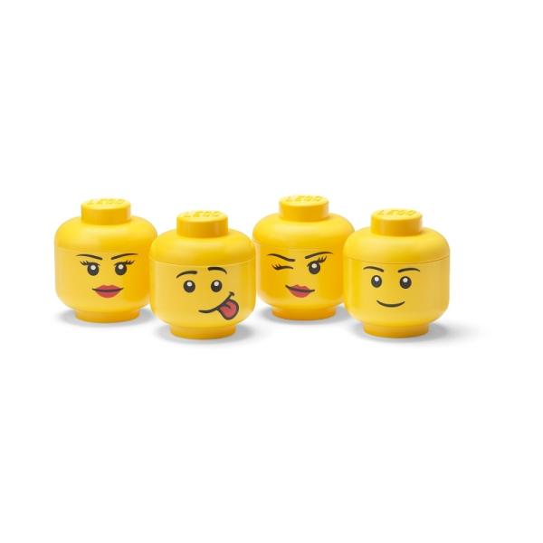 LEGO® úložná hlava (mini) Multi-pack 4 ks (obrázek 4)