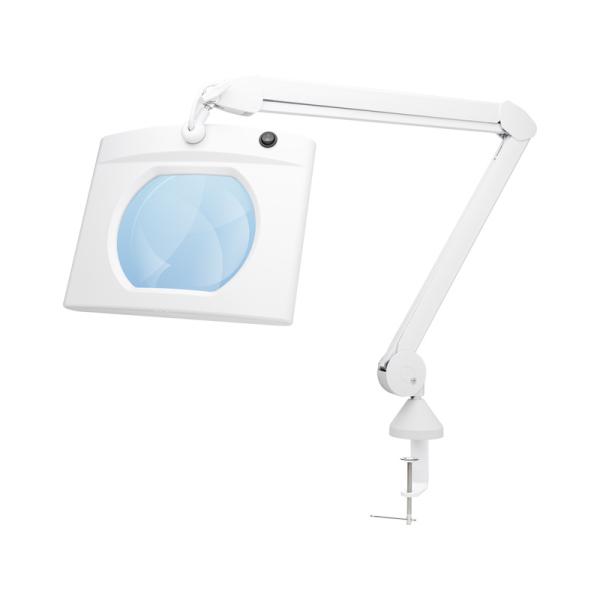 Lightcraft stolná lampa s obdĺžnikovou lupou