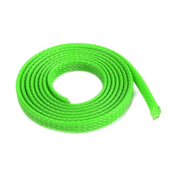 Cavo di protezione treccia 6mm verde (1m)