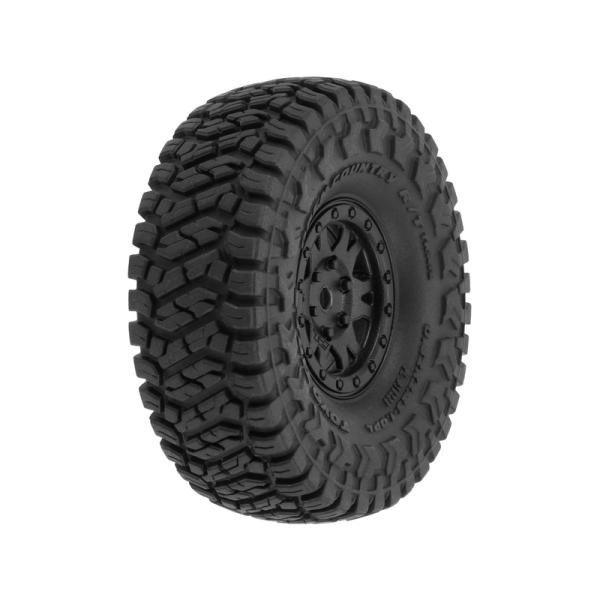 Pro-Line koleso s pneu 1:24 Toyo Open Country 1.0", disk H7 čierny+ (4)