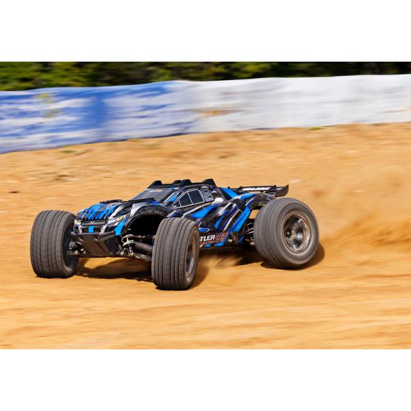Traxxas Rustler 4x4 Ultimate VXL RTR modrý (obrázek 3)