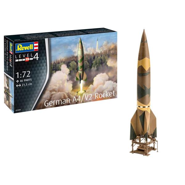 Plastic modelky raketa 03309 - German A4 / V2 Rocket (1:72) (obrázek 11)