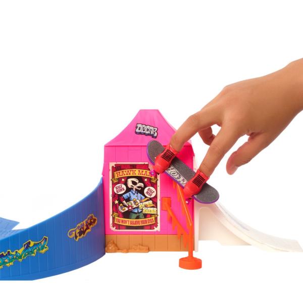 Hot Wheels Skates zábavný fingerboard skatepark (obrázek 5)