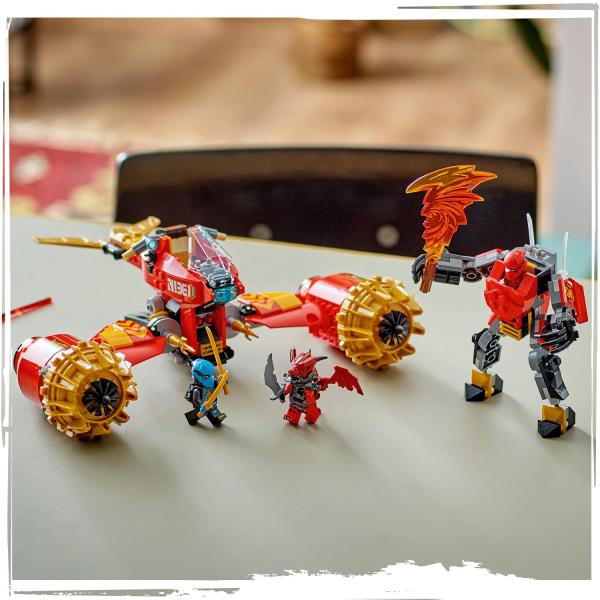 LEGO® Ninjago 71830 Kaiův bouřkový jezdec a drak