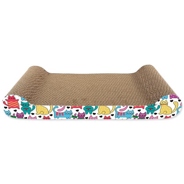 Škrábadlo Magic Cat Sofa 5 kartonové 44x22x6, 6cm