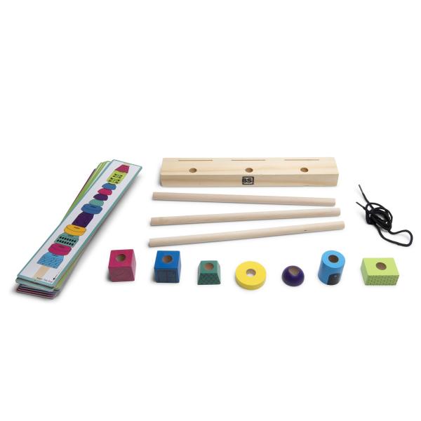 BS Toys Logická hra – stavíme věže