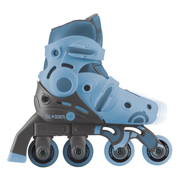 Globber dětské kolečkové brusle 2v1 velikost 26-29 Blueberry - Ash Blue (obrázek 3)
