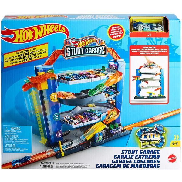 Hot Wheels City přenosná garáž (obrázek 9)