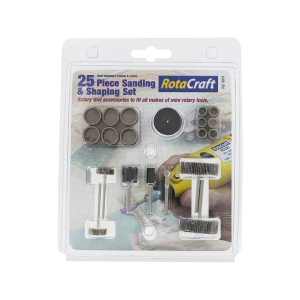 Rotacraft brúsiace stopkové nástroje (sada 25ks)