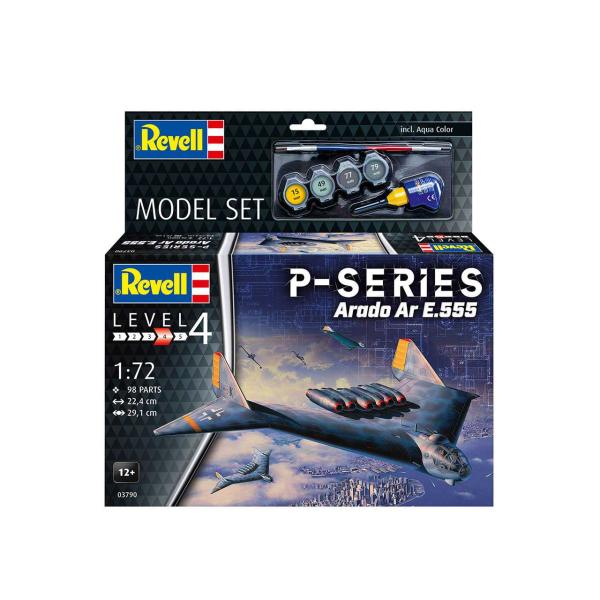 ModelSet letadlo 63790 - Arado Ar E.555 - P-Series (1:72) (obrázek 11)