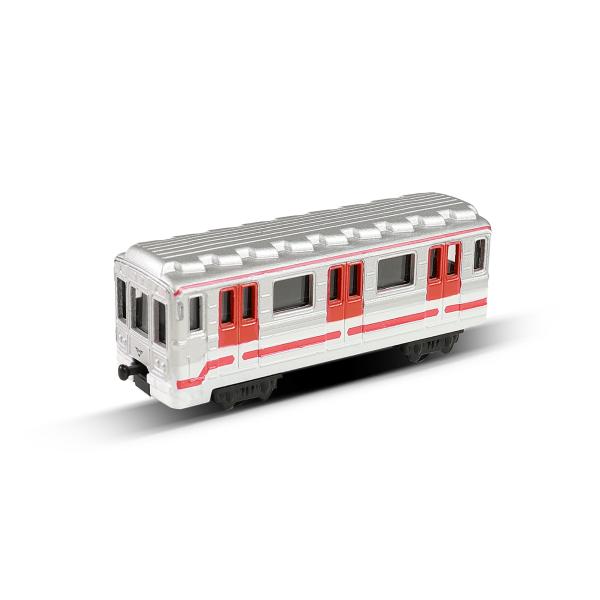 Kovová súprava pražského metra mini 8 cm