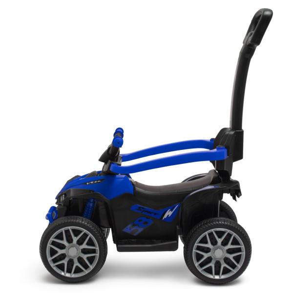 Dětské odrážedlo s vodící tyčí Baby Mix Mega modré (obrázek 4)