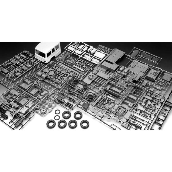 Plastic ModelKit auto 07404 - Schlingmann LF20/16 Mercedes Benz Atego 1529 AF (1:24) (obrázek 3)