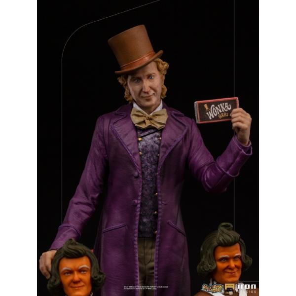 Iron Studios Willy Wonka a továrna na čokoládu – Willy Wonka Socha Deluxe 1/10