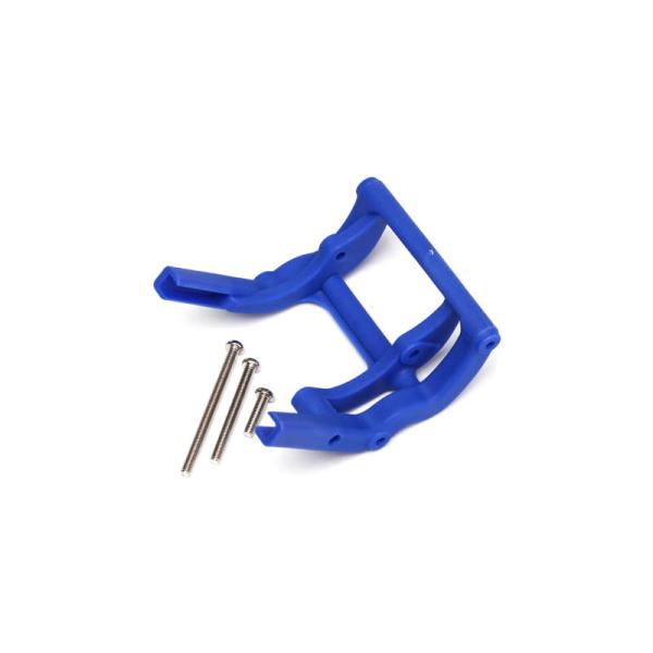 Traxxas ramená wheelie modrá
