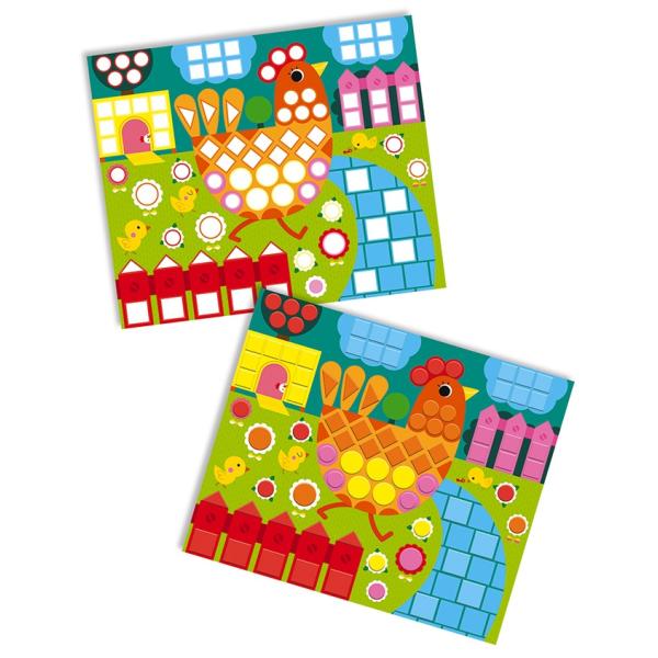 Janod Atelier mozaika Zvířátka Sada Mini 3+ (obrázek 3)