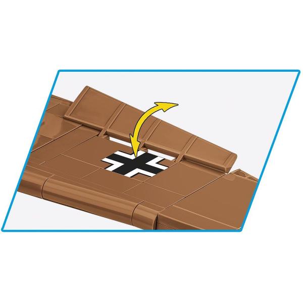 Cobi II WW Messerschmitt BF 109 G, 1:32, 348 k, 1 f