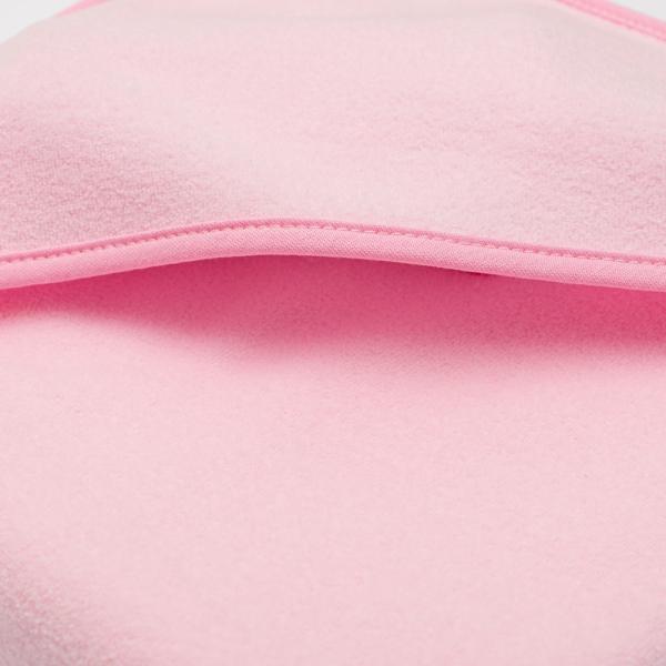 Dětská froté osuška s kapucí New Baby 100x100 cm pink (obrázek 3)
