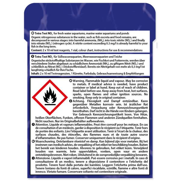 Přípravek Tetra Test Nitrit NO2 10ml