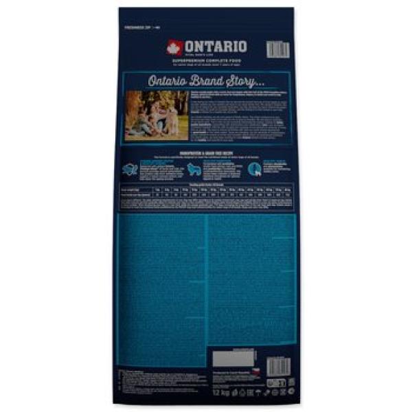 Krmivo Ontario Senior All Breeds Monoprotein Turkey & Sweet Potatoes 12kg (obrázek 10)