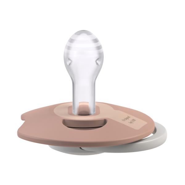 LOVI Dudlík svítící silikonový dynamický Prime 6-18m 2ks Ivory/Blush (obrázek 3)