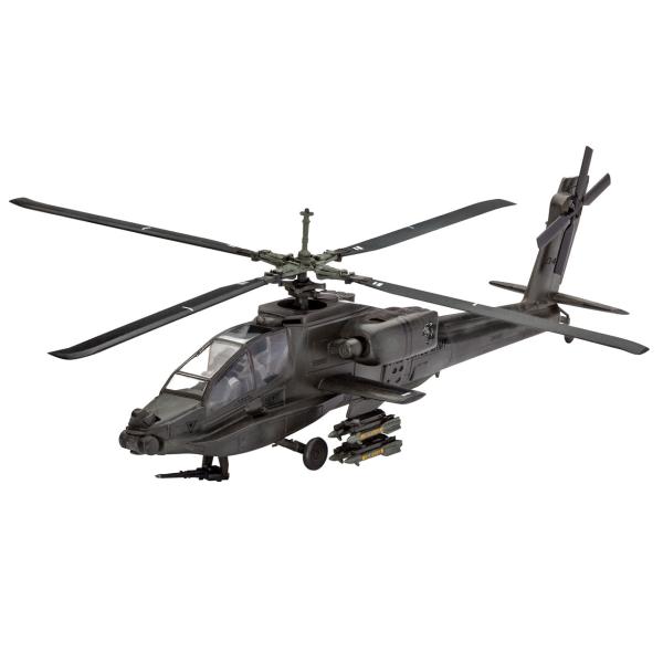 Plastic modelky vrtulník 04985 – AH-64A Apache (1: 100)