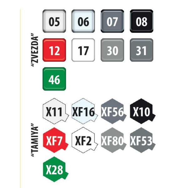 Model Kit letadlo 7043 - A-321NEO (1:144) (obrázek 3)