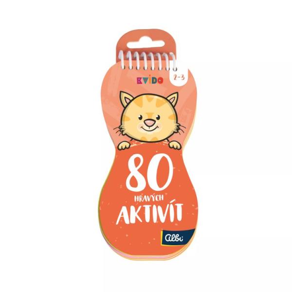 Albi 80 hravých aktivít 2-3 roky - Kvído