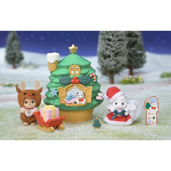 Sylvanian Families Domeček s vánočním stromečkem a baby figurky (obrázek 4)