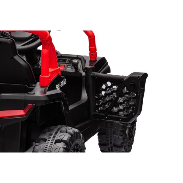 Elektrické autíčko UTV Small 12V, černé, Pohon zadních kol, 12V baterie (obrázek 3)