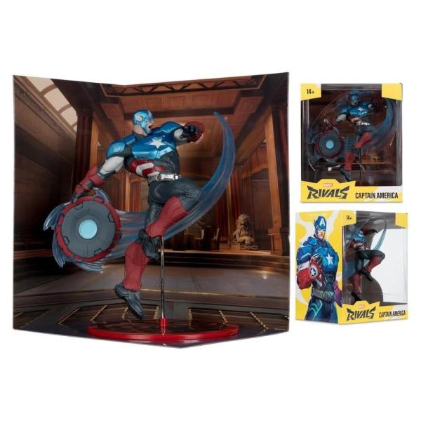 Marvel Rivals kolekce 1:10th WV1 - Captain America (obrázek 4)