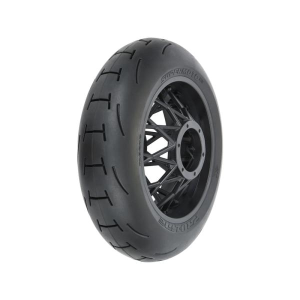 Pro-Line kolo s pneu 1:4 Supermoto 2.0 S3 zadní, disk černý: PM-MX/SM (obrázek 4)