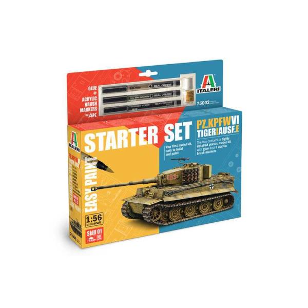 Model Set tank 75002 - Pz. Kpfw. VI Tiger I Ausf. E (1:56)